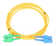 ExtraLink SC/UPC-SC/APC Patchcord PVC Jednomodowy Duplex G652D 3mm 05m - 1543570 - zdjęcie 1